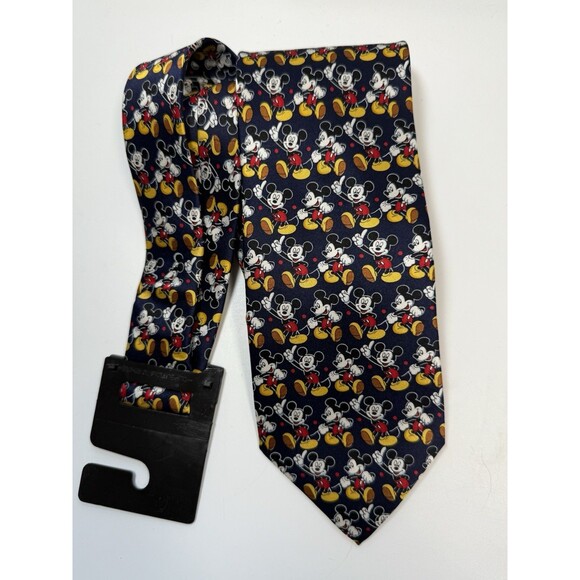 Mickey Unlimited Disney Mickey Mouse Silk Neck Tie New - Picture 3 of 7